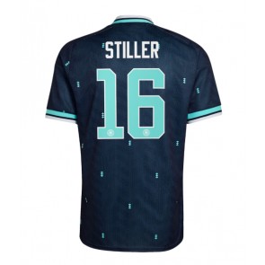 Tyskland Angelo Stiller #16 Bortatröja VM 2026 Kortärmad